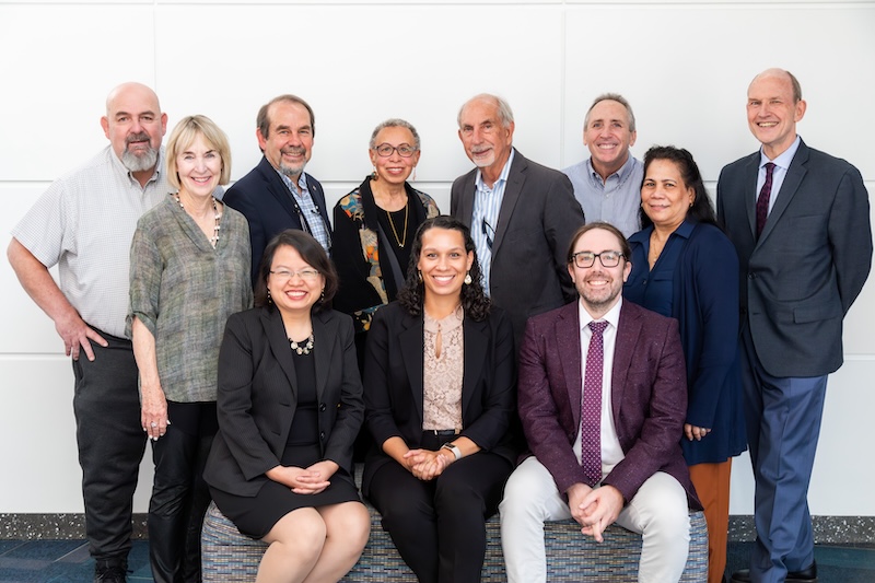 The Samulski family and speakers at the Samulski lecture