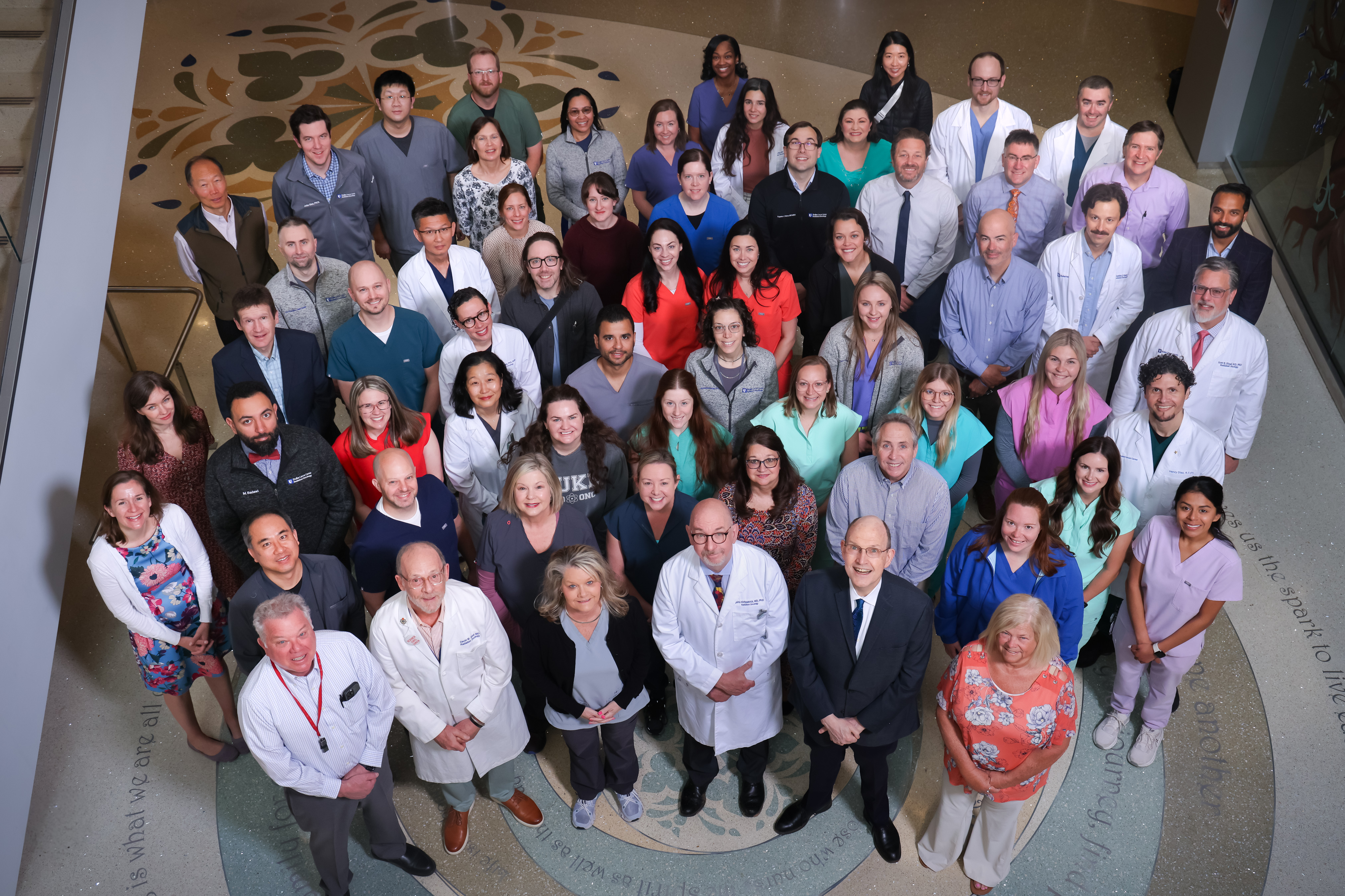 Group photo of the Duke Department of Radiation Oncology