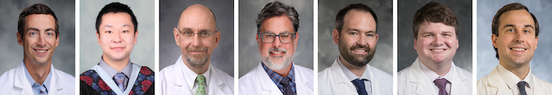 Dominic LaBella, MD; Chunhao Wang, PhD; John Kirkpatrick, MD, PhD; Scott Floyd, MD, PhD; Zach Reitman, MD, PhD; Trey Mullikin, MD; and Eugene Vaios, MD, MBA