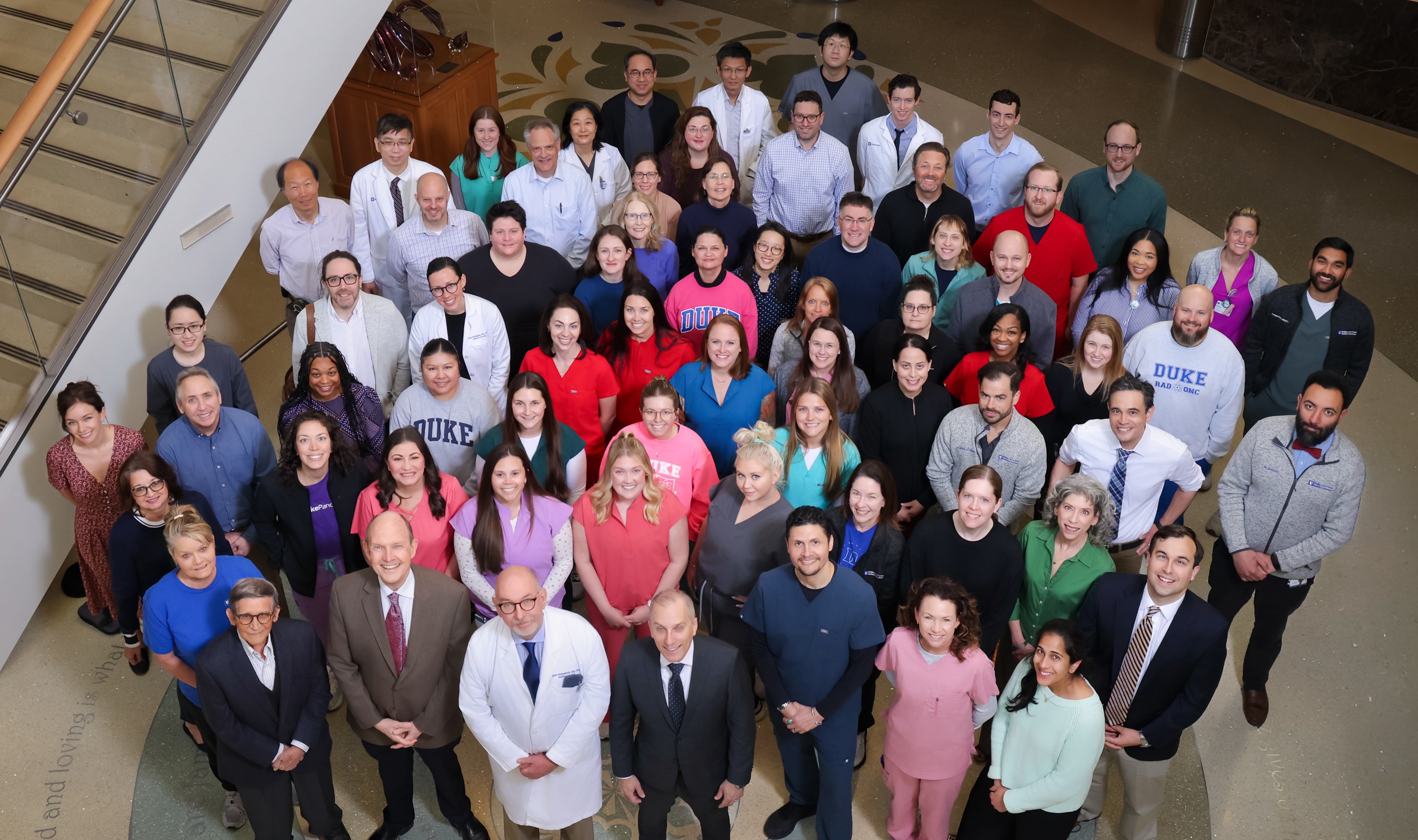 Group photo of the Duke Department of Radiation Oncology
