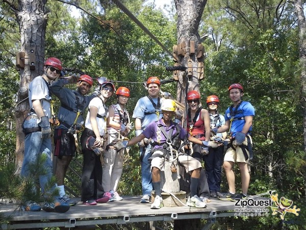 Lab Outing 2015 – ZipQuest, Raleigh, NC