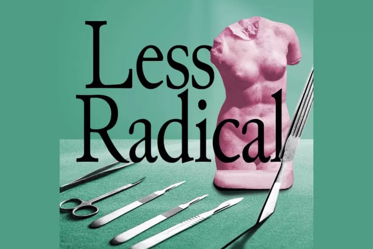 "Less Radical" podcast art