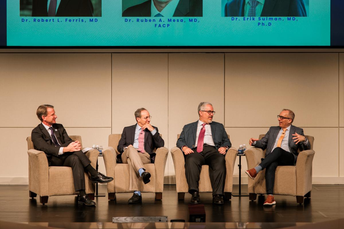 Dr. Sulman at the American Cancer Society North Carolina Research Symposium