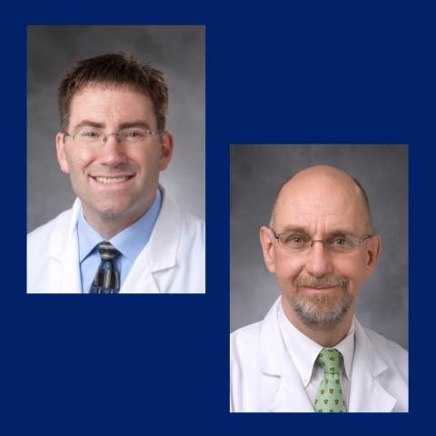 Christopher Kelsey, MD, and John Kirkpatrick, MD, PhD
