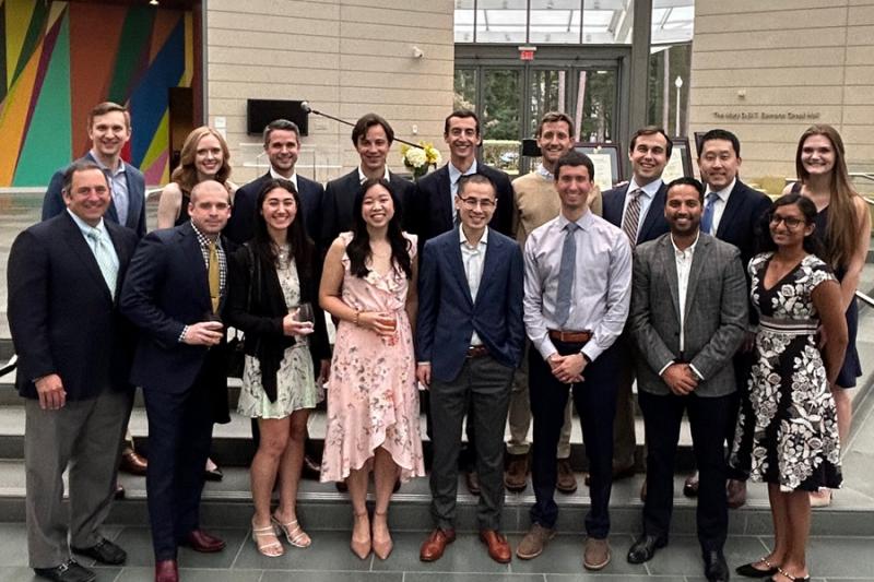 Radiation oncology residents at graduation 2023