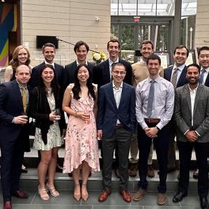 Radiation oncology residents at graduation 2023