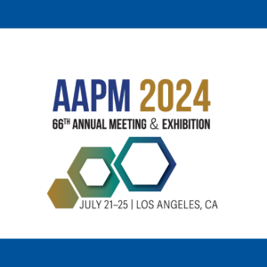Graphic of AAPM 2024 logo