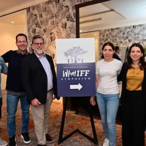 Dr. Floyd at the WhatIFF Symposium