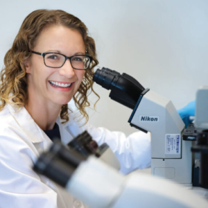 Dr. Eyler in the lab